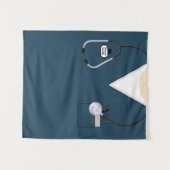 Verpleegster Cadeau, Afstuderen Verpleegkunde, Ste Wandkleed (Voorkant (horizontaal))