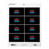 Verpleegster Cadeau | Elke Verpleegster Is Een Hel Etiket (Full Sheet)