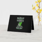 Verpleegster Cadeau | Ik Ben Een Apotheektechnicus Kaart (Gele Bloem)