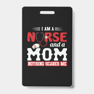 Verpleegster Cadeau Ik Ben Een Verpleegster En E Badge