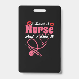 Verpleegster Cadeau Ik heb een verpleegster geku Badge