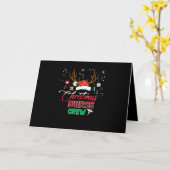 Verpleegster Cadeau | Kerst Verpleegster Bemanning Kaart (Gele Bloem)