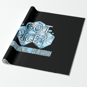 Verpleegster Cadeau Kreeg Ijs Schoolverpleegster Cadeaupapier