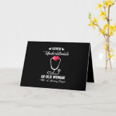 Verpleegster Cadeau | Onderschat nooit Oude Vrouw Kaart (Gele Bloem)