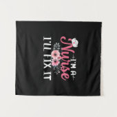 Verpleegster Cadeau | Verpleegster Zal Het Opknapp Wandkleed (Voorkant (horizontaal))