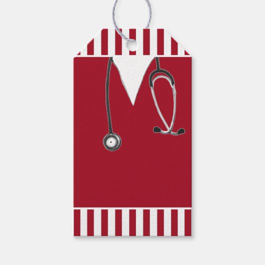 Verpleegster Cadeaulabel (Voorkant)