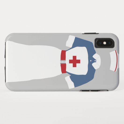 Verpleegster Case-Mate iPhone Case (Achterkant (horizontaal))