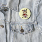 Verpleegster Cat Button (In situ)