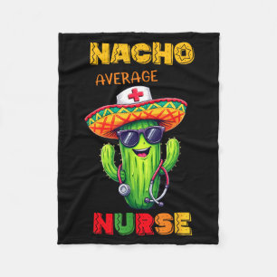 Verpleegster Cinco De Mayo Feest Mexicaanse Verple Fleece Deken