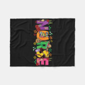 Verpleegster Cinco de Mayo Fiesta Mexicaanse Nursi Fleece Deken (Voorkant (Horizontaal))