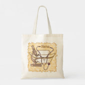 Verpleegster Collage boodschappentas Tote Bag (Achterkant)