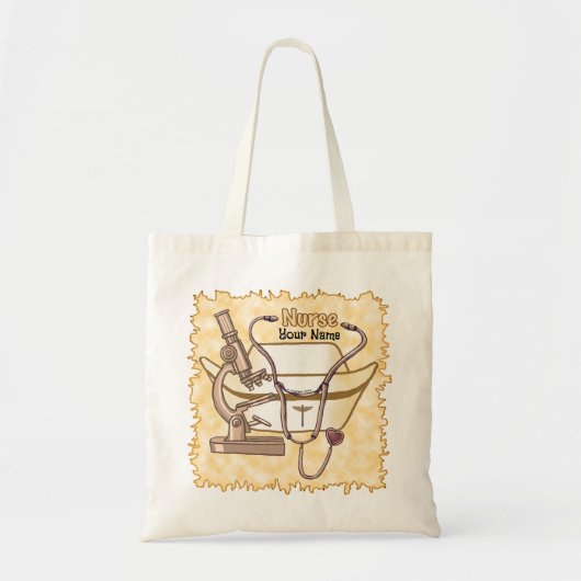 Verpleegster Collage boodschappentas Tote Bag (Voorkant)