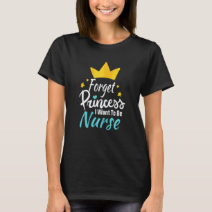 Verpleegster Dag Medisch Kleine Meisjes Prinses To T-shirt