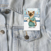 Verpleegster Dagelijks leven Koffie Eerste voor ka Button (Insitu)