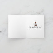 Verpleegster Dank Je Wel Bedankkaart (Binnen)