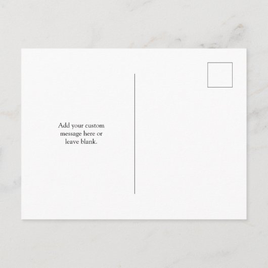 Verpleegster dank u Hero Briefkaart (Achterkant)