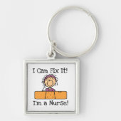 Verpleegster dat ik het kan oplossen T-shirts en c Sleutelhanger (Voorkant)