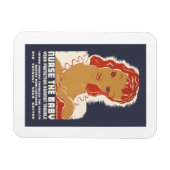 Verpleegster de Baby Magneet (Horizontaal)