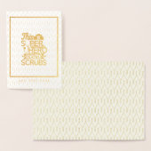 Verpleegster - Deze superheld draagt kruiden - voe Folie Kaarten (Display)