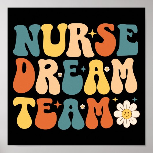 Verpleegster Dream Team Poster (Voorkant)