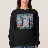 Verpleegster Drie Lijst Foto Sweatshirt (Voorkant)