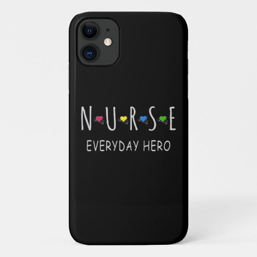 Verpleegster elke dag held Case-Mate iPhone case (Achterkant)