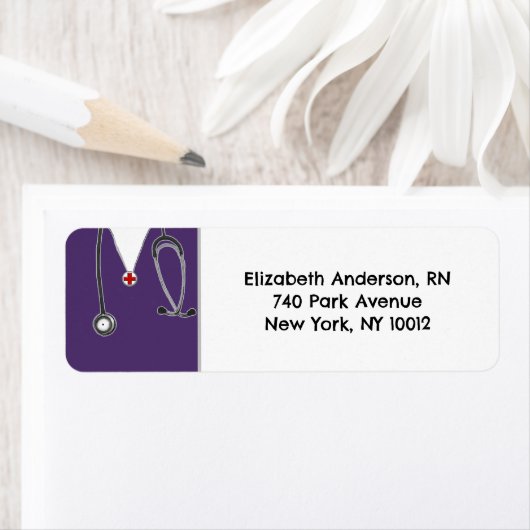 Verpleegster Etiket (Insitu)