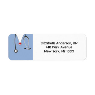 Verpleegster Etiket