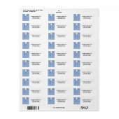 Verpleegster Etiket (Full Sheet)