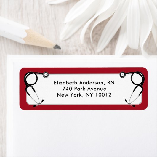 Verpleegster Etiket (Insitu)
