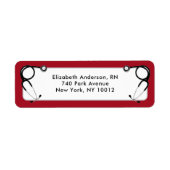 Verpleegster Etiket (Voorkant)