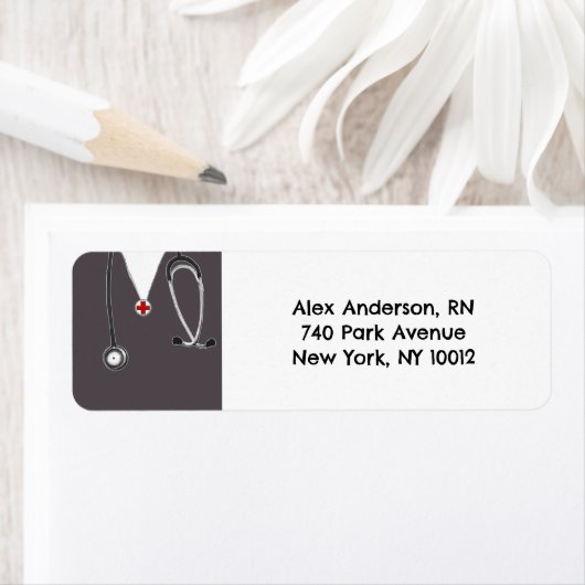 Verpleegster Etiket (Insitu)