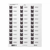 Verpleegster Etiket (Full Sheet)