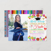 Verpleegster Fiesta Afstuderen Uitnodiging (Voorkant / Achterkant)