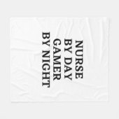 Verpleegster Fleece Deken (Voorkant (Horizontaal))