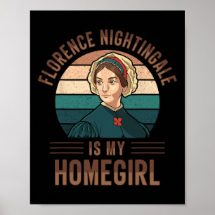 Verpleegster Florence Nightingale Medische Verplee Poster