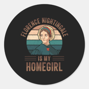 Verpleegster Florence Nightingale Medische Verplee Ronde Sticker
