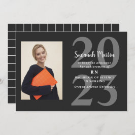 Verpleegster Foto 2023 Afstudeer Zwart Aankondiging