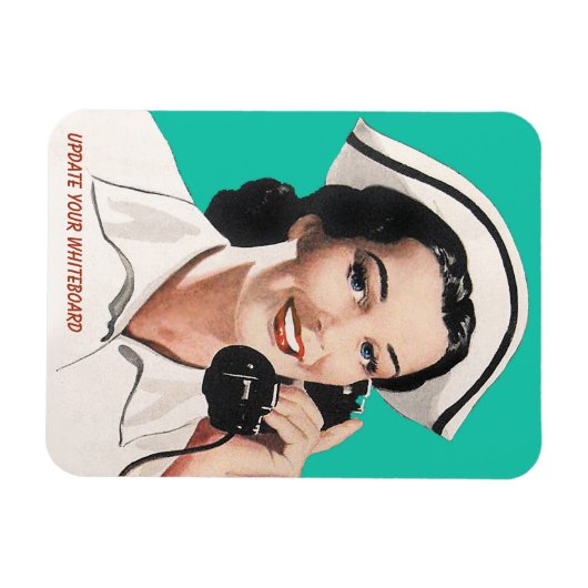  verpleegster Funny Advice Magnet Magneet (Horizontaal)