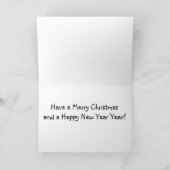 Verpleegster Funny en Twisted Christmas Humor Feestdagen Kaart (Binnen)