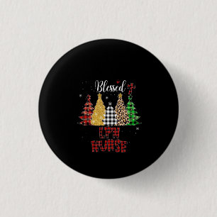 Verpleegster Geschenk Gezegend LPN Verpleegster Ronde Button 3,2 Cm