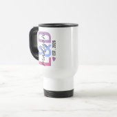 Verpleegster geschenk voor bevalling en bevalling reisbeker (Voorkant links)