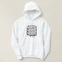 Verpleegster geschreven met Graffiti Graphic Hoodie