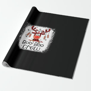 Verpleegster Gift Boo Boo Crew Cadeaupapier