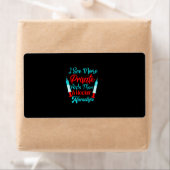 Verpleegster Gift | Ik zie meer privé-delen Etiket (Insitu)