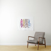 Verpleegster Gift | Koude handen warm hart Wandkleed (In Situ (horizontaal))