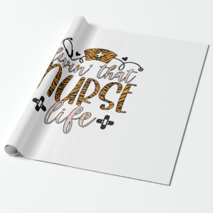 Verpleegster Gift   Leven als Verpleegster Cadeaupapier