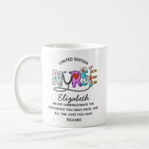 Verpleegster Gift, Verpleegster Mug Persoonlijk, P Koffiemok