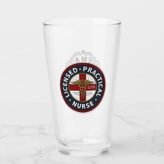 Verpleegster Glas (Achterkant)