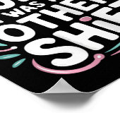 Verpleegster Grappig, het was de andere verschuivi Poster (Hoek)